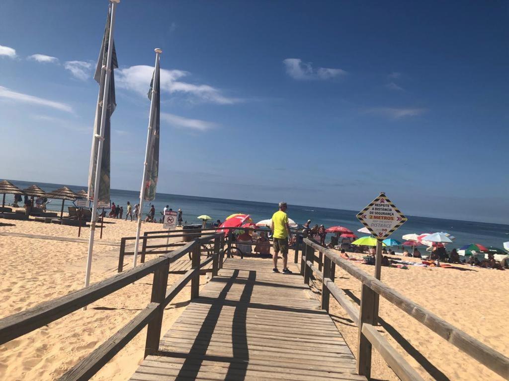 Luxury Two Br Pool View Beach Side Apartment At Algarve'S Longest Beach Armacao de Pera Exterior photo